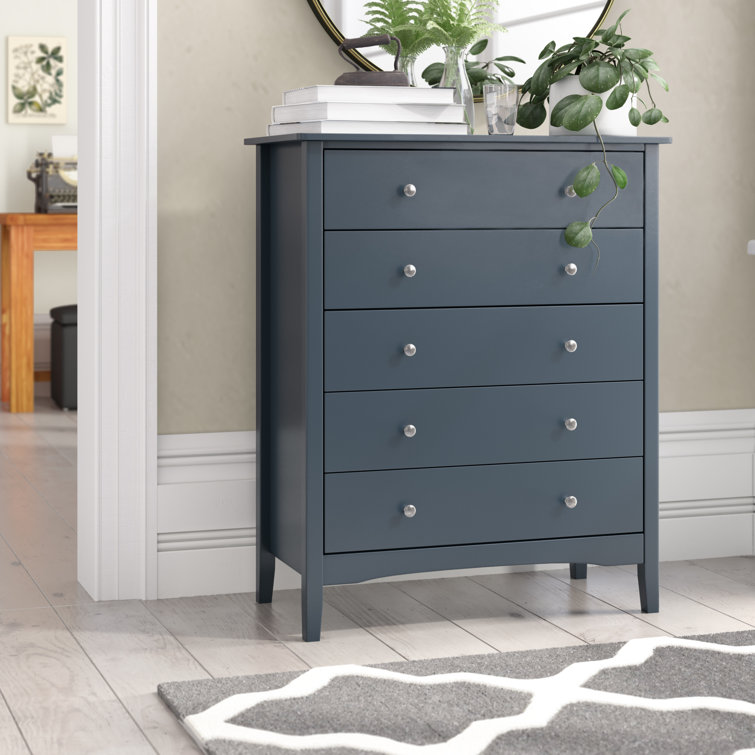 Noa 5 Drawer Chest of Drawers painted finish